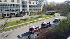 Possible «poudre blanche»: les pompiers interviennent à la centrale de police de Québec