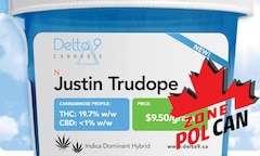 Le cannabis Justin Trudope est maintenant en vente